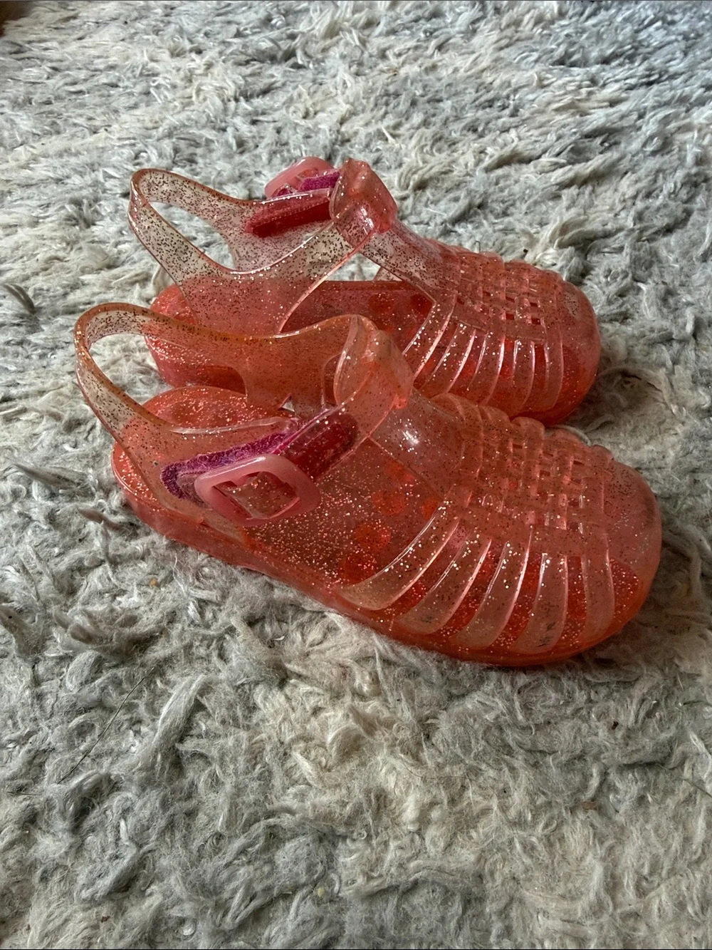 Cat & Jack Glitter Jelly Sandals - Pink